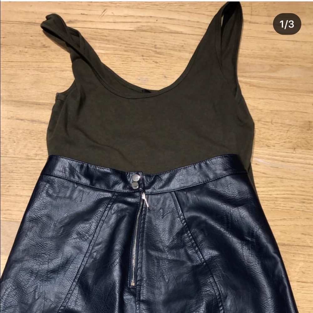 military green bodysuit